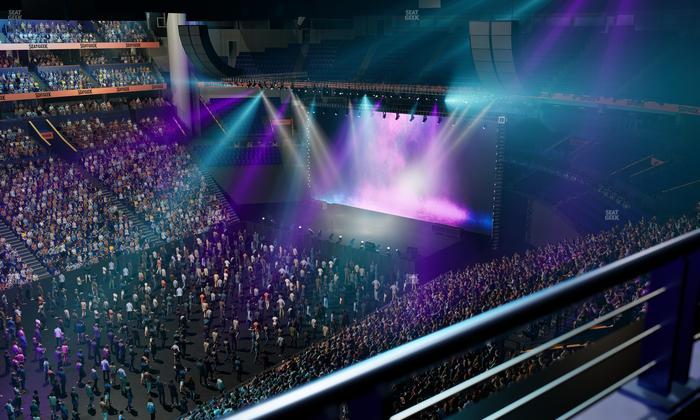 Bridgestone Arena - Section 307 Seat View