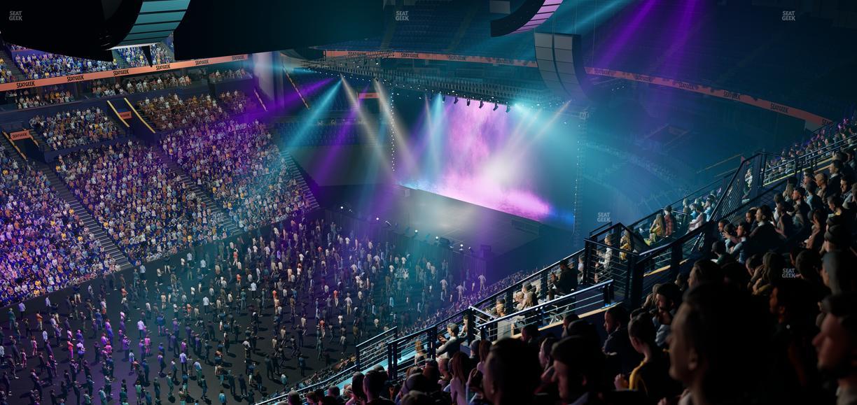 Bridgestone Arena - Section 307 Seat View