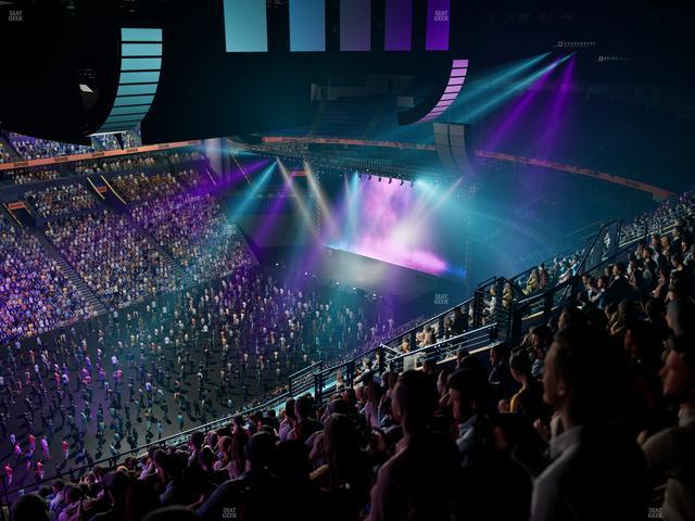 Bridgestone Arena - Section 307 Seat View Bridgestone Arena - Section 307 Seat View