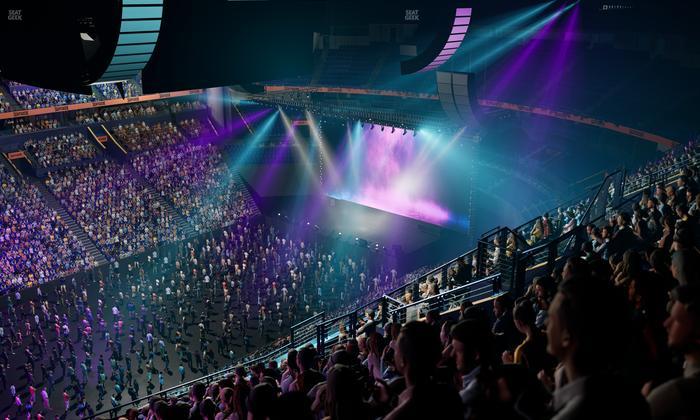 Bridgestone Arena - Section 307 Seat View