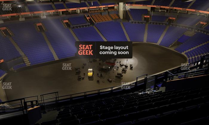 Bridgestone Arena - Section 307 Seat View