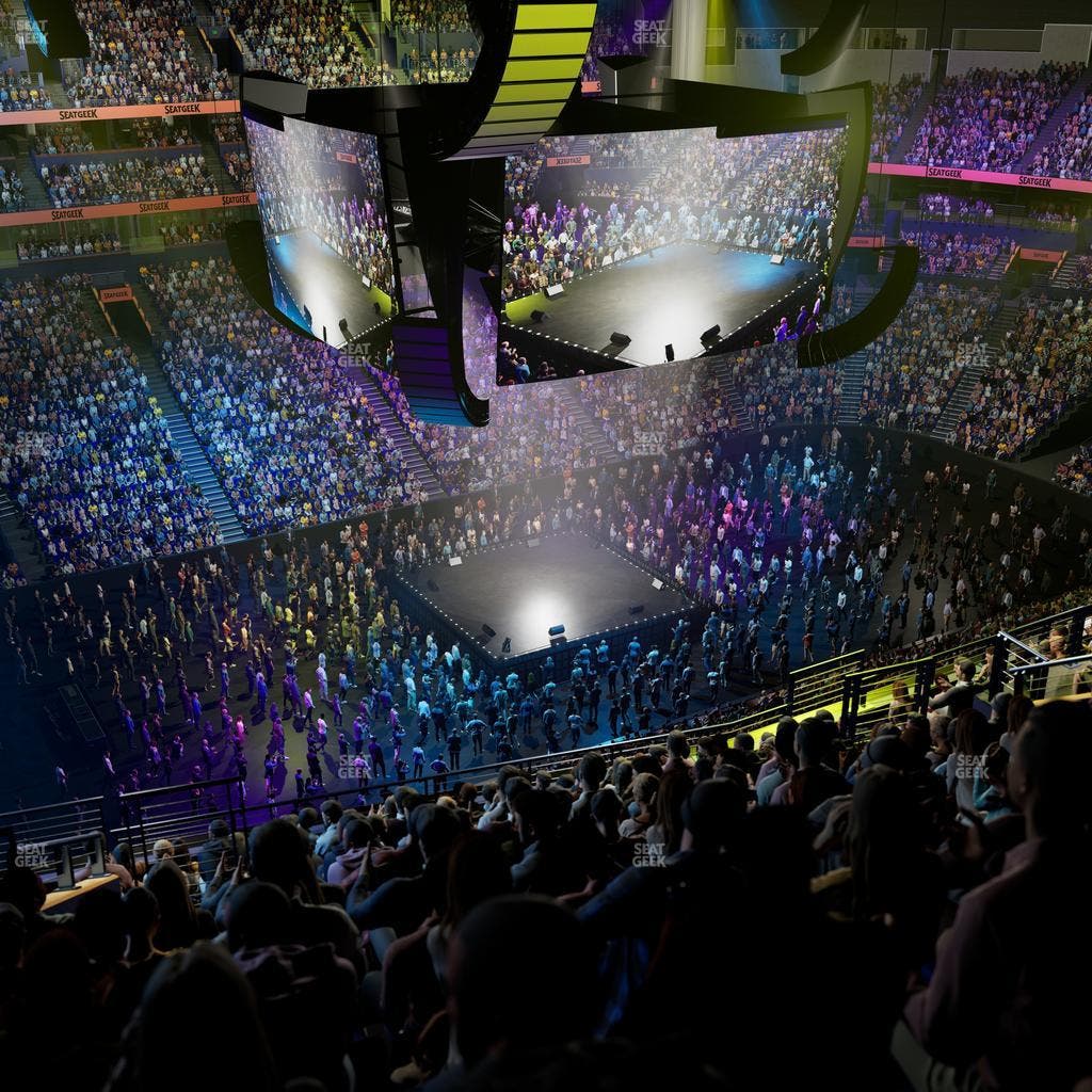 Bridgestone Arena - Section 307 Seat View