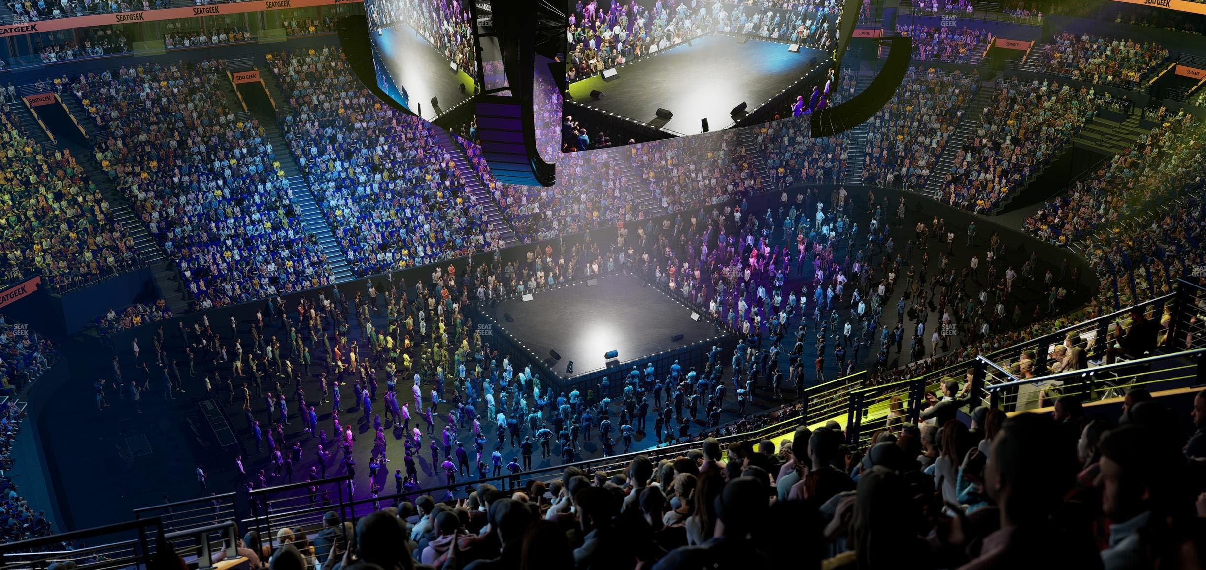 Bridgestone Arena - Section 307 Seat View