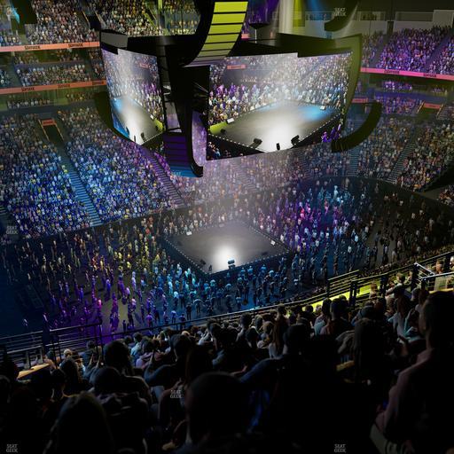 Bridgestone Arena - Section 307 Seat View