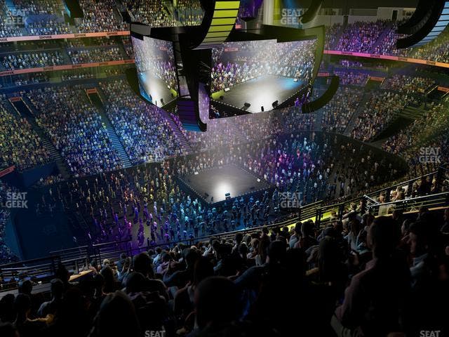 Bridgestone Arena - Section 307 Seat View