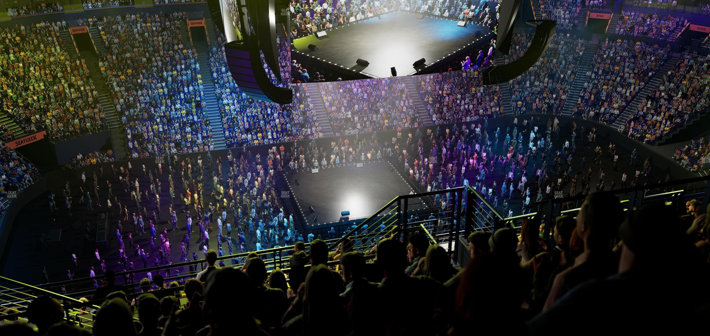 Bridgestone Arena - Section 308 Seat View