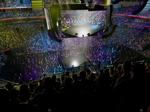 Bridgestone Arena - Section 308 Seat View