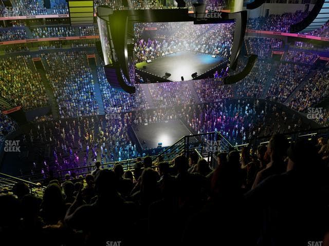 Bridgestone Arena - Section 308 Seat View