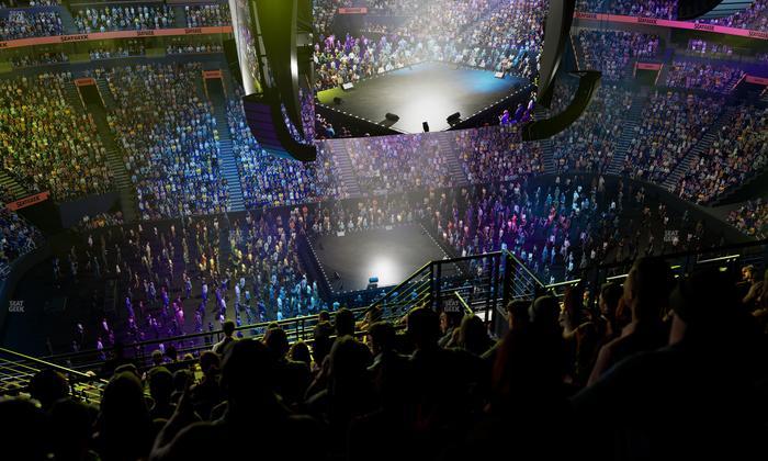 Bridgestone Arena - Section 308 Seat View