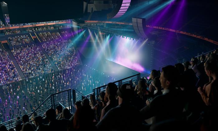 Bridgestone Arena - Section 308 Seat View