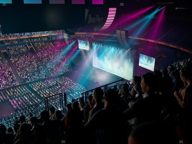 Bridgestone Arena - Section 308 Seat View Bridgestone Arena - Section 308 Seat View