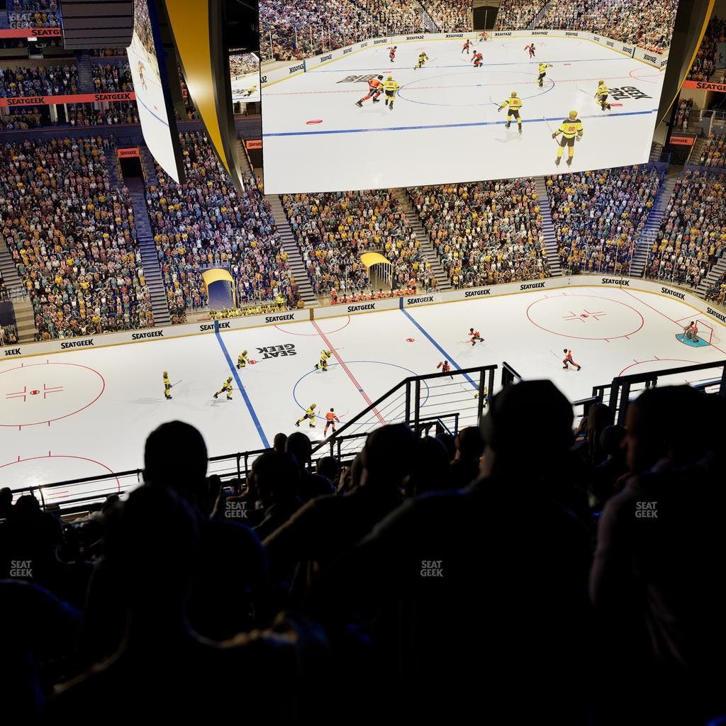 Bridgestone Arena - Section 308 Seat View