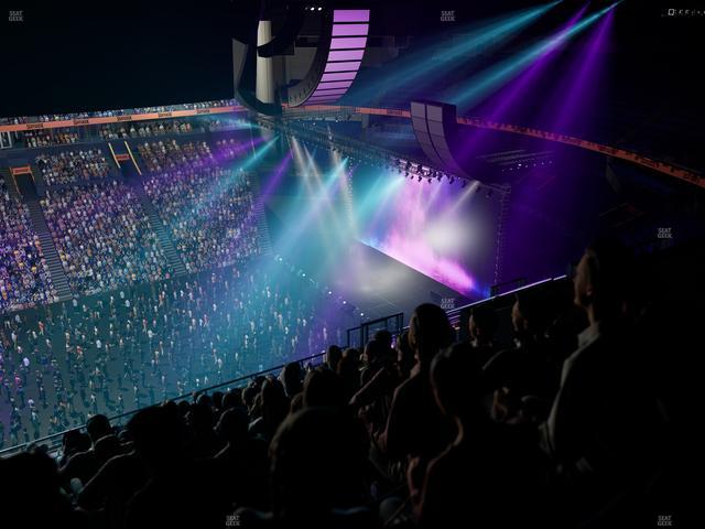 Bridgestone Arena - Section 309 Seat View Bridgestone Arena - Section 309 Seat View