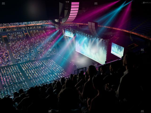 Bridgestone Arena - Section 309 Seat View Bridgestone Arena - Section 309 Seat View