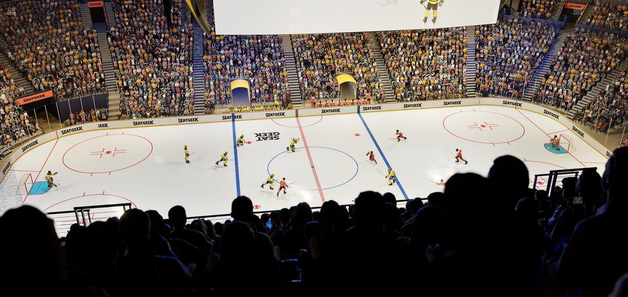 Bridgestone Arena - Section 309 Seat View