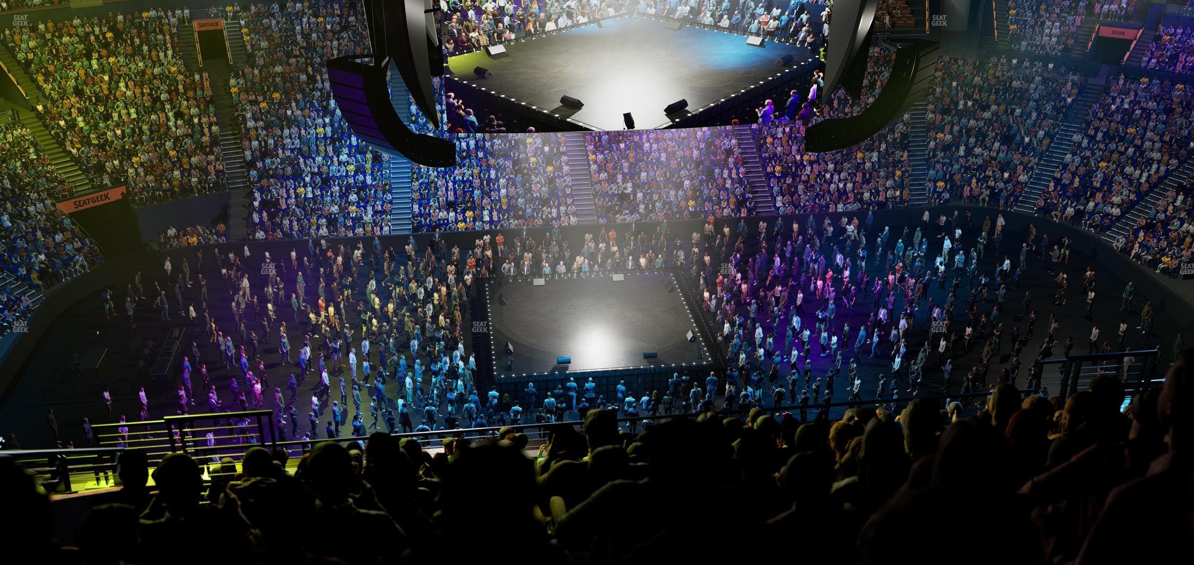 Bridgestone Arena - Section 309 Seat View