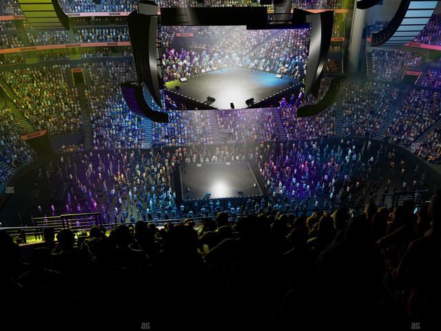 Bridgestone Arena - Section 309 Seat View