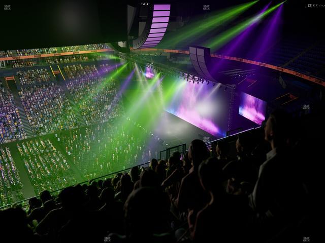 Bridgestone Arena - Section 309 Seat View