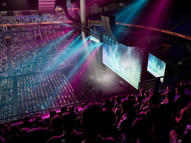 Bridgestone Arena - Section 310 Seat View Bridgestone Arena - Section 310 Seat View