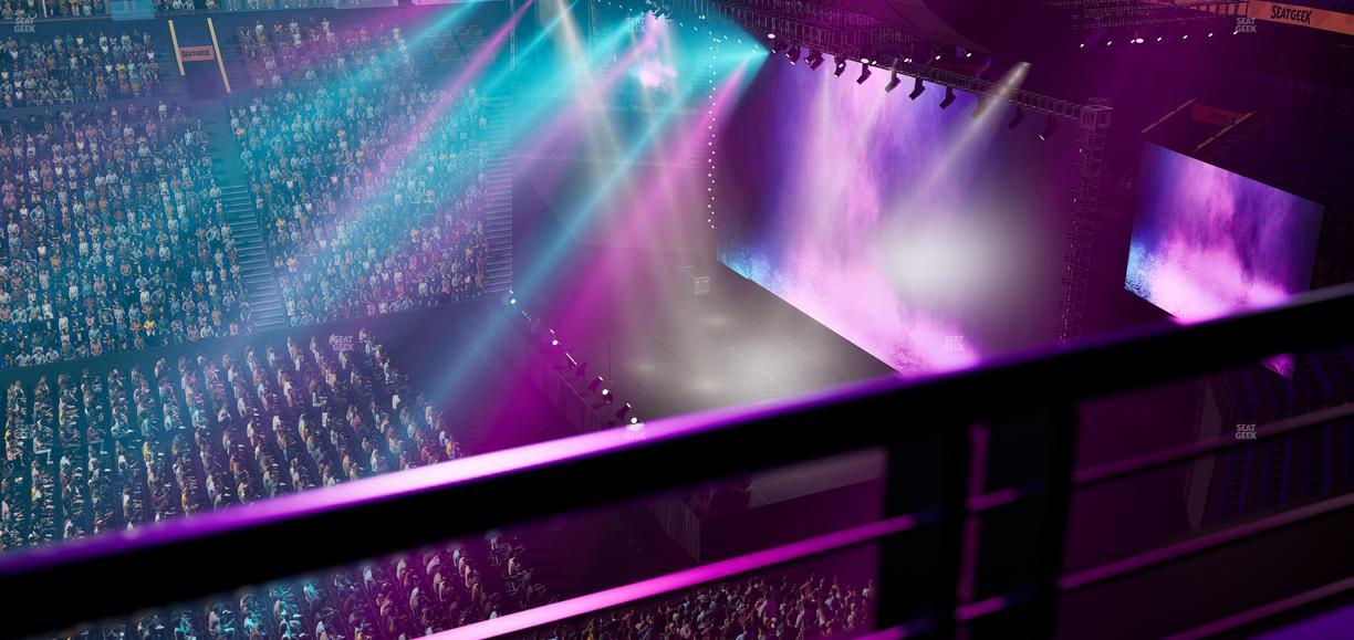 Bridgestone Arena - Section 310 Seat View