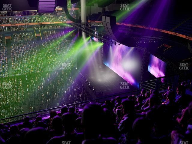 Bridgestone Arena - Section 310 Seat View