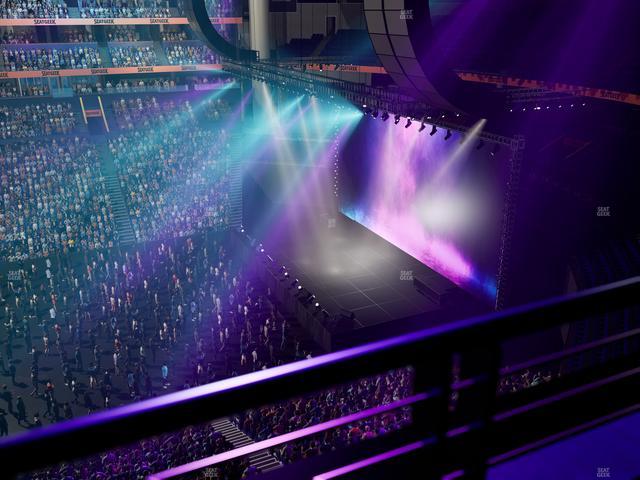 Bridgestone Arena - Section 310 Seat View