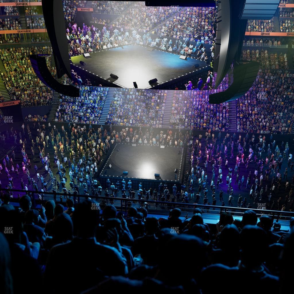 Bridgestone Arena - Section 310 Seat View