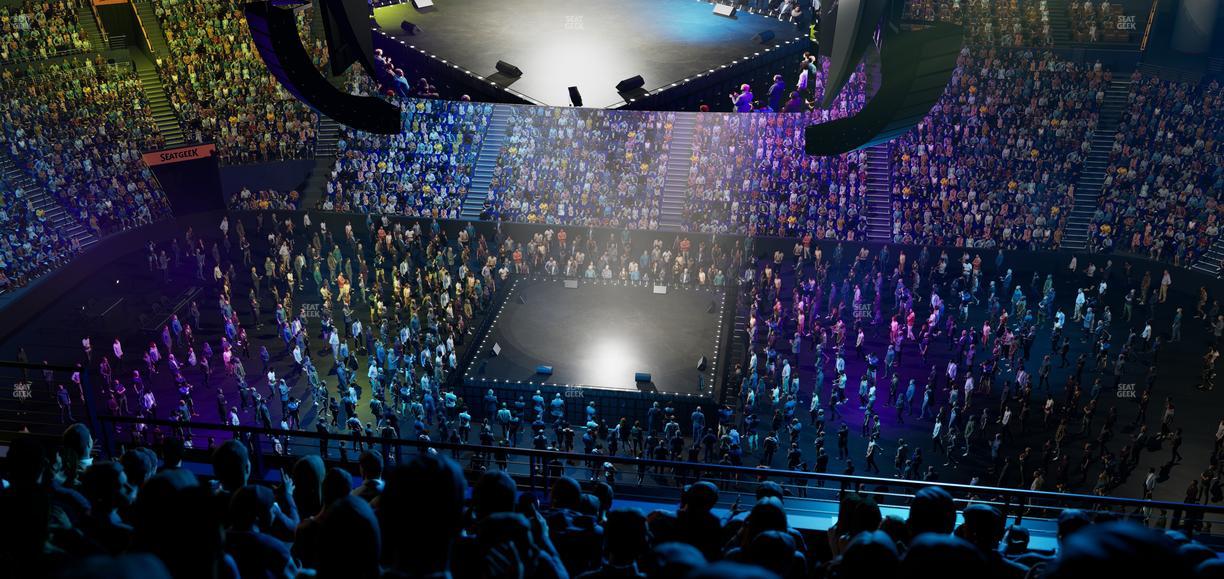 Bridgestone Arena - Section 310 Seat View