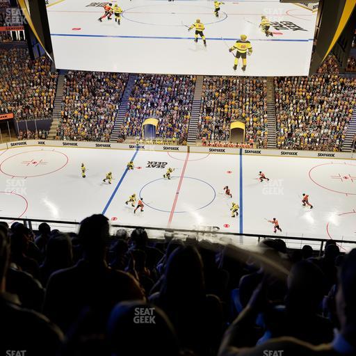 Bridgestone Arena - Section 310 Seat View