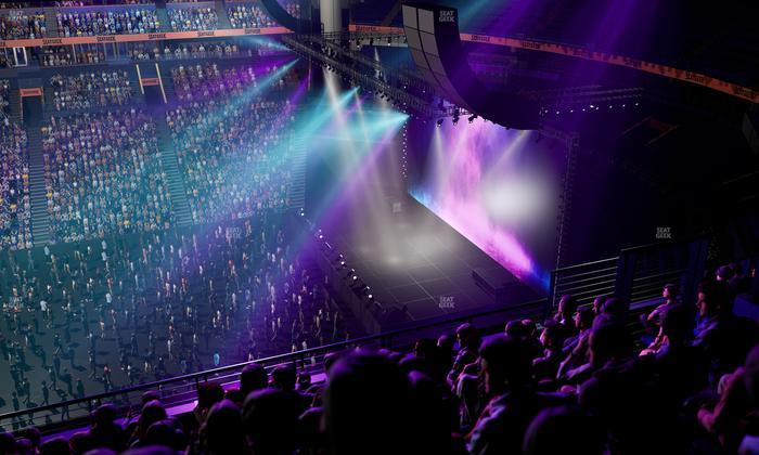 Bridgestone Arena - Section 310 Seat View