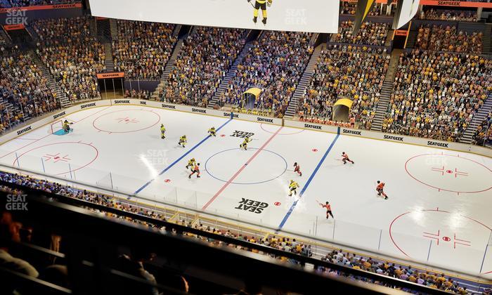 Bridgestone Arena - Section 311 Seat View