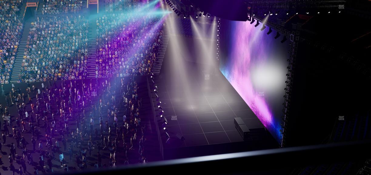 Bridgestone Arena - Section 311 Seat View