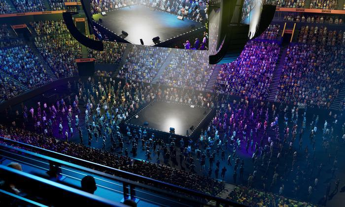 Bridgestone Arena - Section 311 Seat View