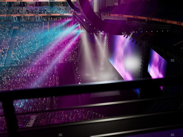 Bridgestone Arena - Section 311 Seat View