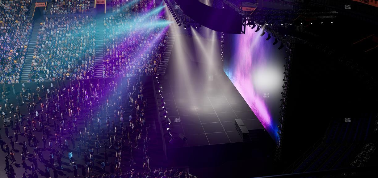 Bridgestone Arena - Section 311 Seat View