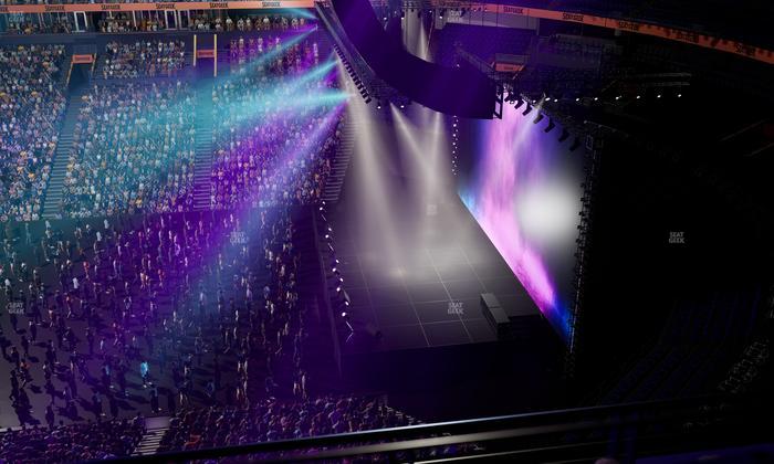 Bridgestone Arena - Section 311 Seat View