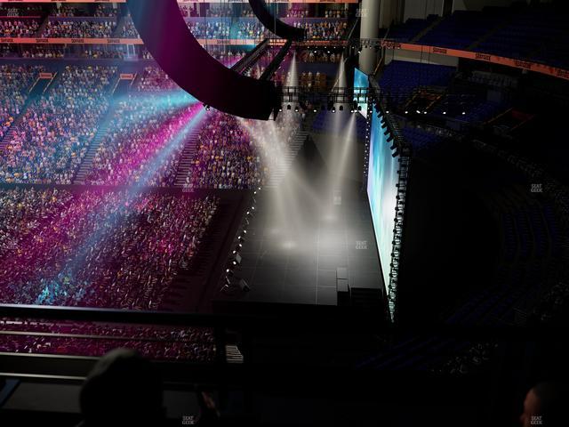 Bridgestone Arena - Section 312 Seat View Bridgestone Arena - Section 312 Seat View