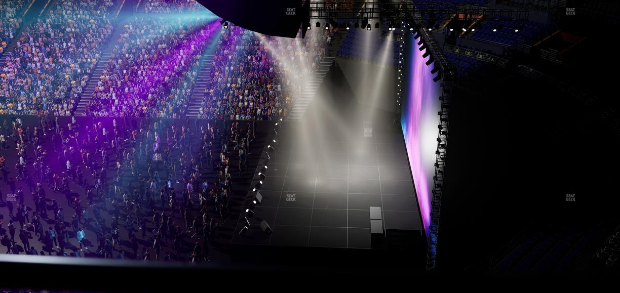 Bridgestone Arena - Section 312 Seat View