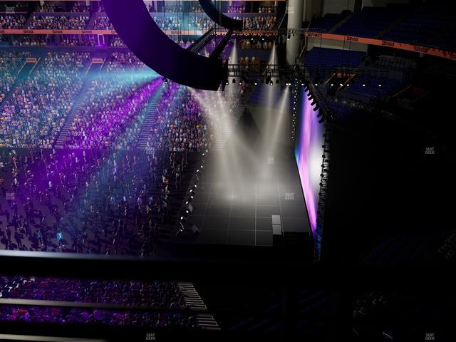 Bridgestone Arena - Section 312 Seat View