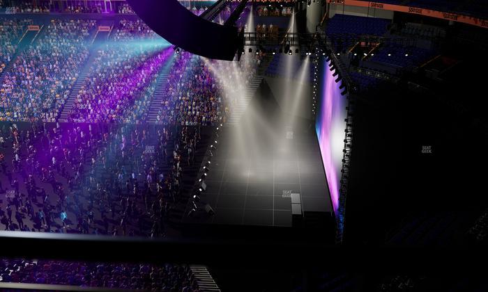 Bridgestone Arena - Section 312 Seat View