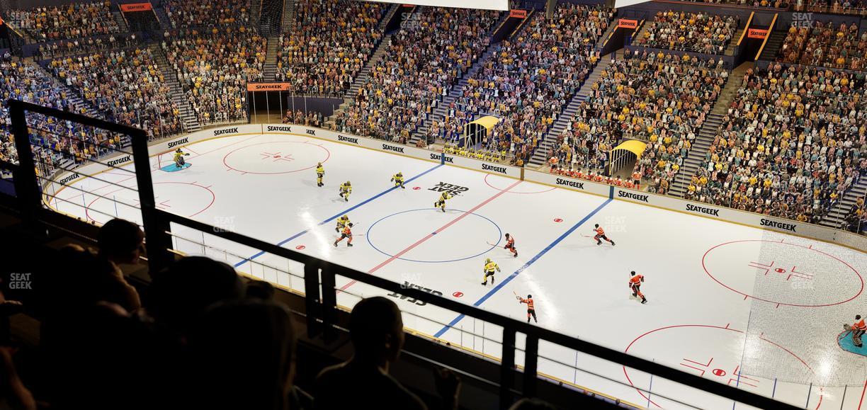 Bridgestone Arena - Section 312 Seat View