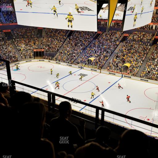Bridgestone Arena - Section 312 Seat View