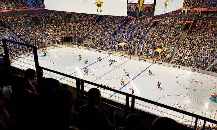 Bridgestone Arena - Section 312 Seat View
