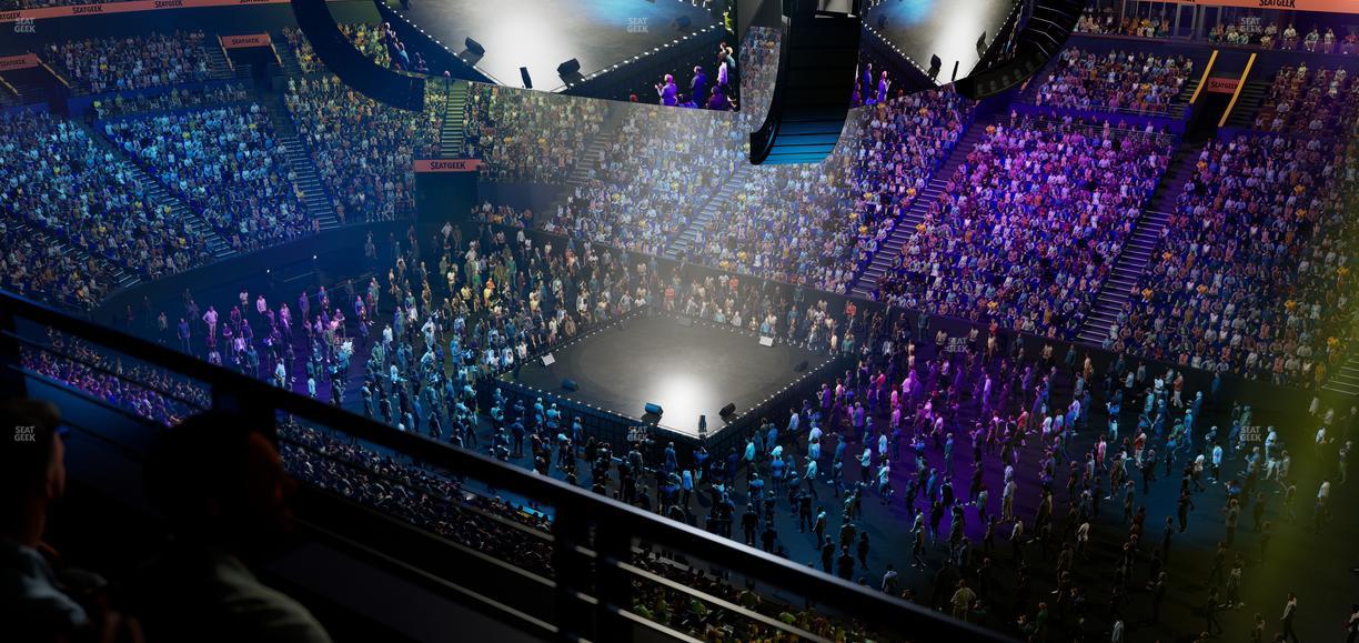 Bridgestone Arena - Section 312 Seat View
