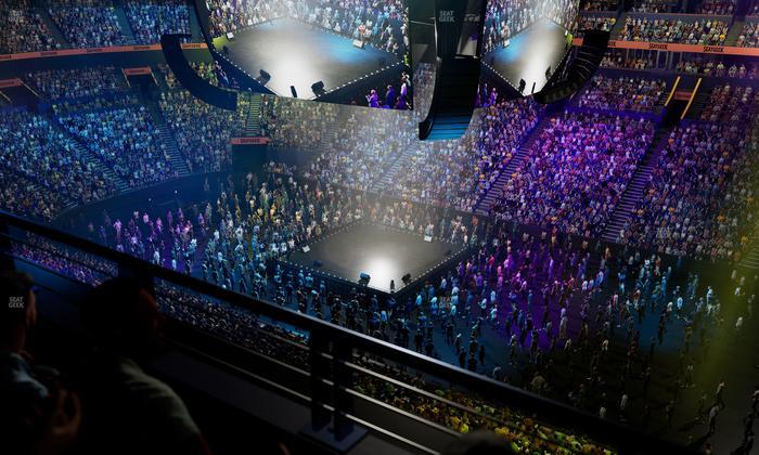 Bridgestone Arena - Section 312 Seat View