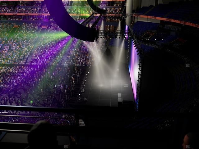 Bridgestone Arena - Section 312 Seat View