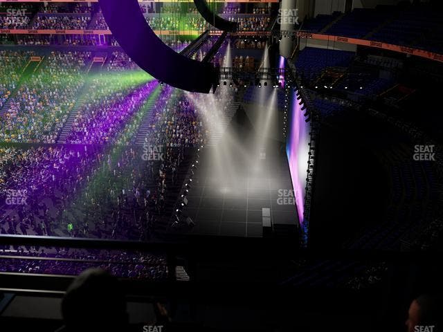 Bridgestone Arena - Section 312 Seat View