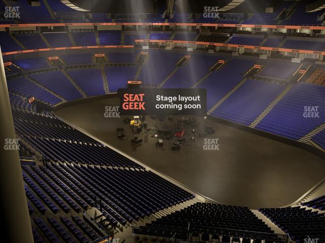 Bridgestone Arena - Section 313 Sro Seat View