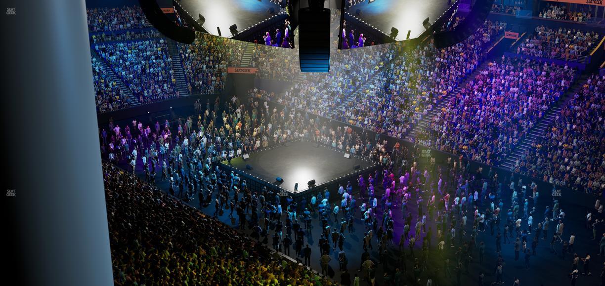 Bridgestone Arena - Section 313 Sro Seat View