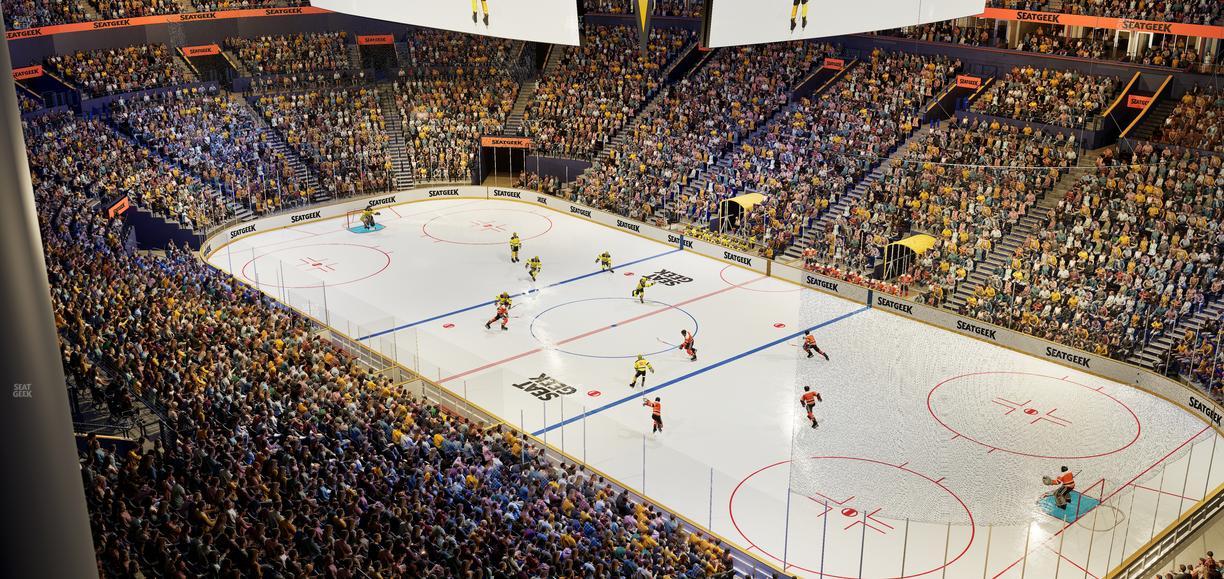 Bridgestone Arena - Section 313 Sro Seat View